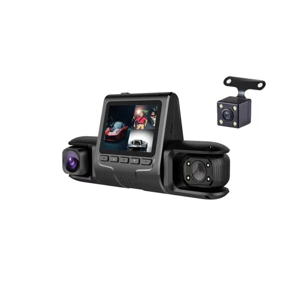 Solobesafe 4-Lens Dash Cam 360  Full   HD  coverage  +32mb   front  Rear  and  s - Picture 5 of 6